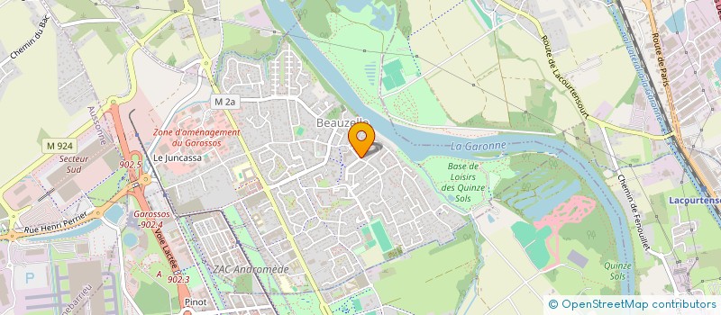 localisation de l'entreprise 951 420 421   BLAGNAC