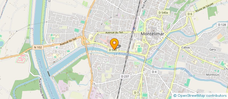 localisation de l'entreprise 951 476 746 à VALENCE