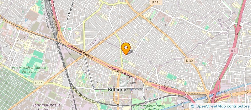 localisation de l'entreprise 951 478 312   BOBIGNY