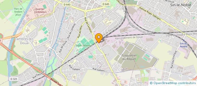 localisation de l'entreprise 951 490 424   PAILLENCOURT