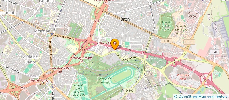 localisation de l'entreprise 951 493 873   BRON