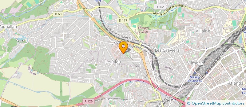 localisation de l'entreprise 951 510 825   MASSY