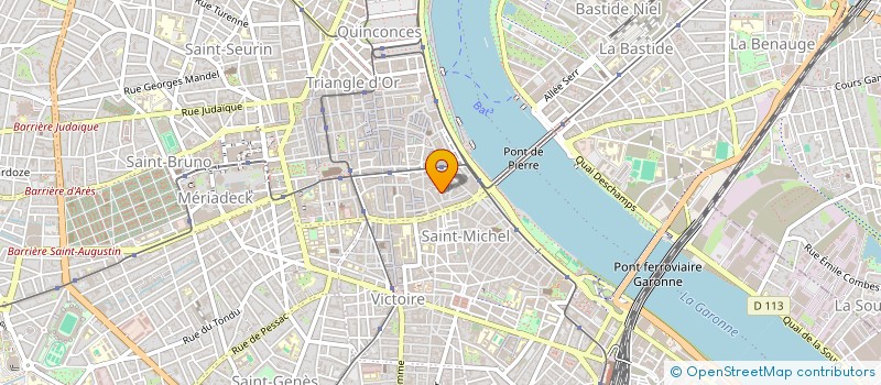 localisation de l'entreprise 951 515 089   BORDEAUX