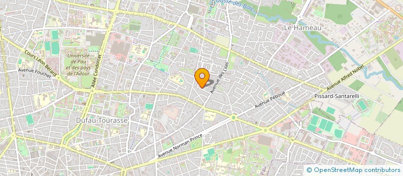 localisation de l'entreprise 951 541 648  à PAU