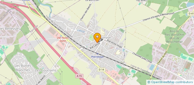 localisation de l'entreprise 951 544 568   BEAUFORT-EN-ANJOU