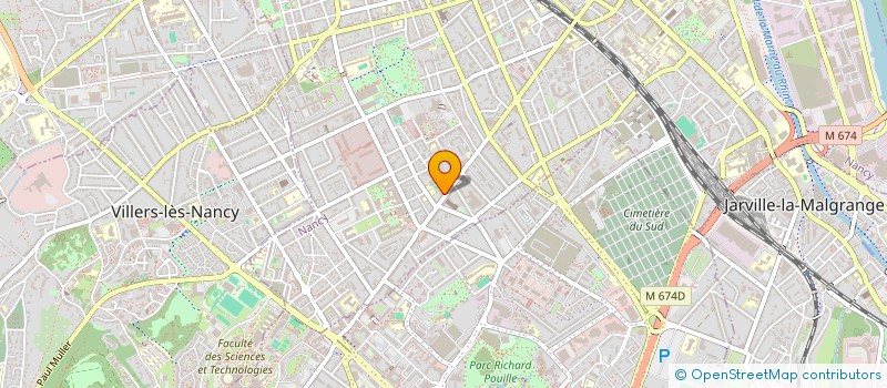 localisation de l'entreprise 951 552 389   NANCY