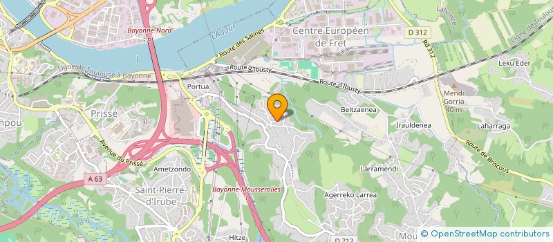 localisation de l'entreprise 951 562 412  à BAYONNE