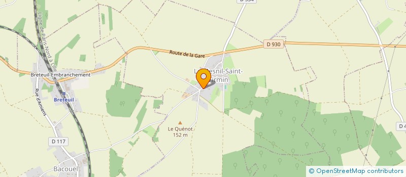 localisation de l'entreprise 951 568 831   LE MESNIL-SAINT-FIRMIN