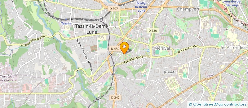 localisation de l'entreprise 951 572 452   TASSIN-LA-DEMI-LUNE