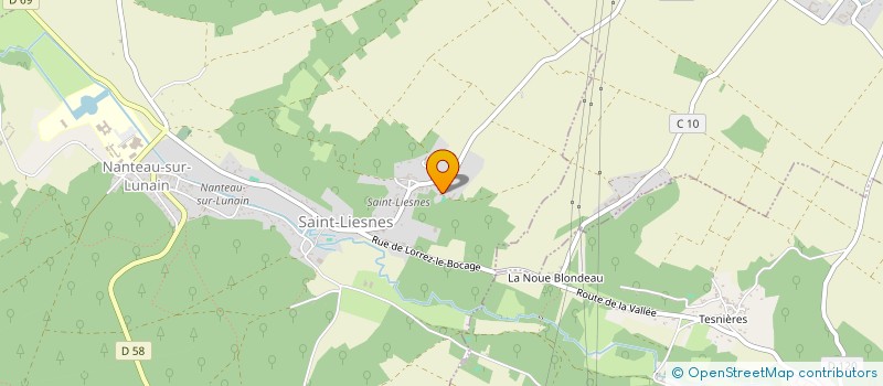 localisation de l'entreprise 951 583 350   NANTEAU-SUR-LUNAIN