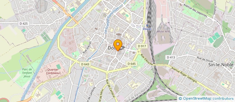 localisation de l'entreprise 951 583 665 à DOUAI