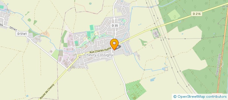 localisation de l'entreprise 951 587 930 à CHEVRY-COSSIGNY