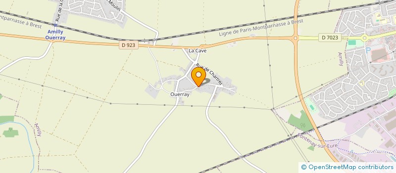 localisation de l'entreprise 951 592 922 à AMILLY