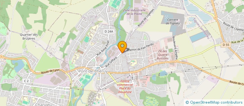 localisation de l'entreprise 951 594 308   GENAS