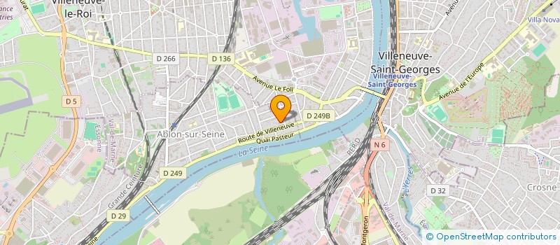 localisation de l'entreprise 951 601 491   ABLON-SUR-SEINE