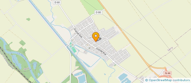 localisation de l'entreprise 951 603 042   SARRY