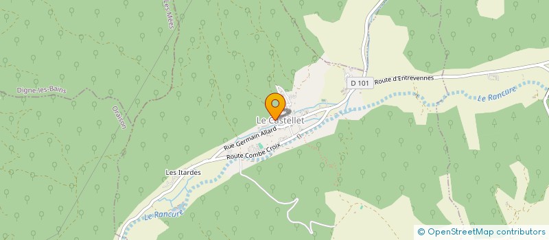 localisation de l'entreprise 951 607 175 à LE CASTELLET