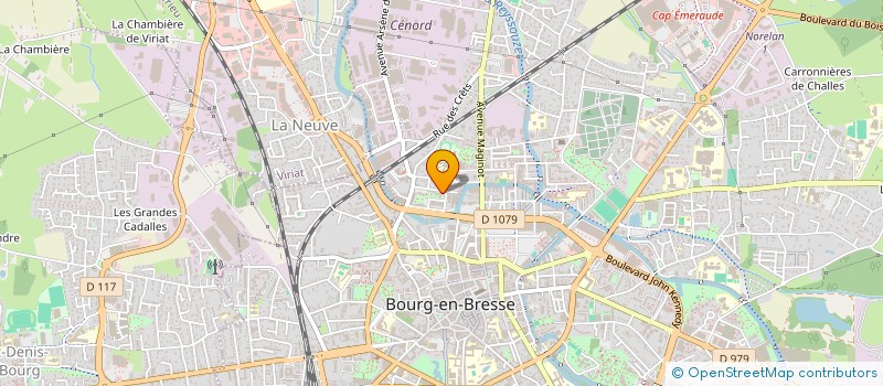 localisation de l'entreprise 951 631 837 à BOURG-EN-BRESSE