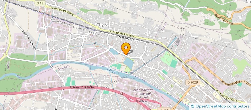 localisation de l'entreprise 951 640 259   THYEZ