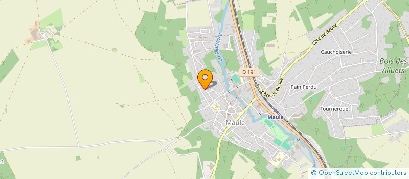 localisation de l'entreprise 951 643 741   AULNAY-SUR-MAULDRE