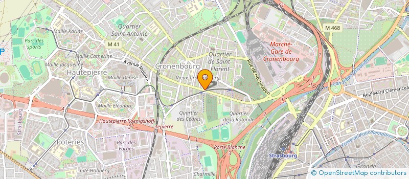 localisation de l'entreprise 951 652 981 à STRASBOURG