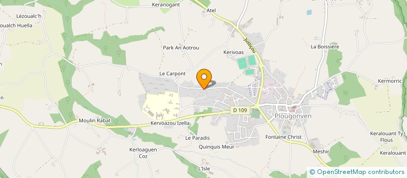 localisation de l'entreprise 951 655 687   PLOUGASNOU