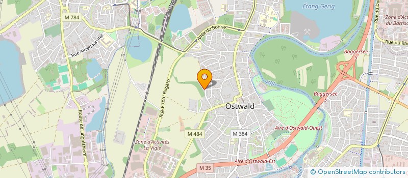 localisation de l'entreprise 951 685 213   OSTWALD