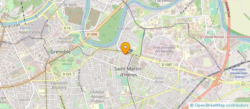 localisation de l'entreprise 951 687 896   SAINT-MARTIN-D'HERES