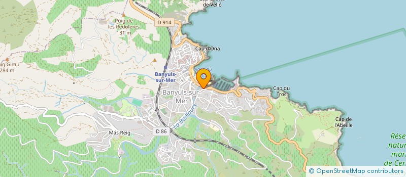 localisation de l'entreprise 951 689 413   BANYULS SUR MER