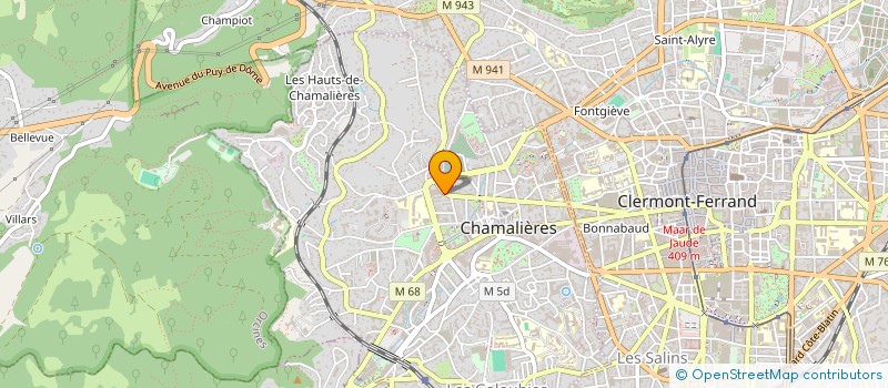 localisation de l'entreprise 951 726 942   CHAMALIERES