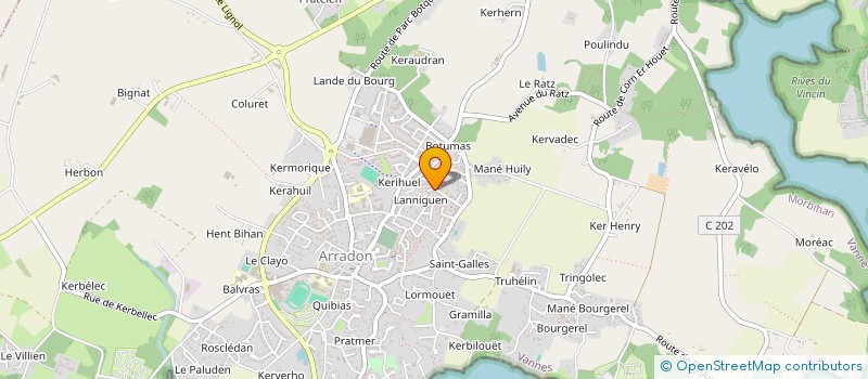 localisation de l'entreprise 951 783 141   ARRADON