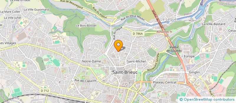 localisation de l'entreprise 951 820 844  à SAINT-BRIEUC