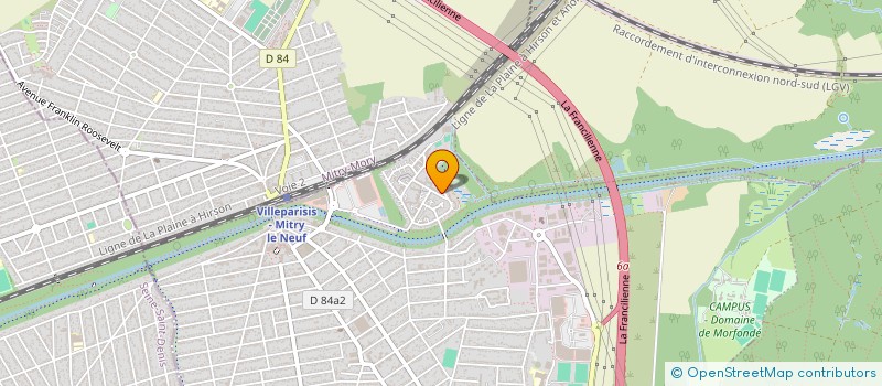 localisation de l'entreprise 951 843 580   VILLEPARISIS