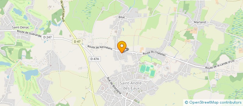 localisation de l'entreprise 951 865 682   SAINT-ANDRE-DES-EAUX