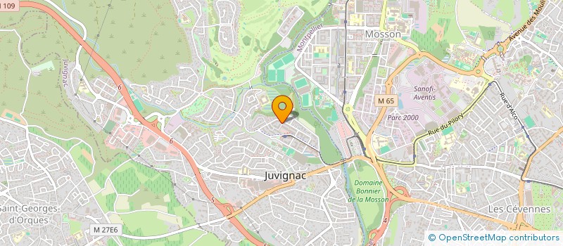localisation de l'entreprise 951 868 280   JUVIGNAC