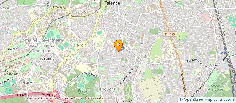 localisation de l'entreprise 951 877 877   TALENCE