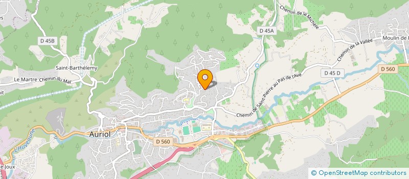 localisation de l'entreprise 951 885 144   AURIOL