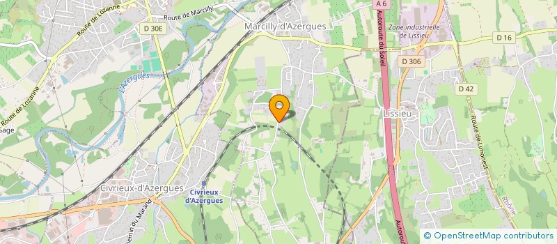 localisation de l'entreprise 951 896 778   MARCILLY-D'AZERGUES