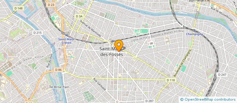 localisation de l'entreprise 951 902 675  à SAINT-MAUR-DES-FOSSES