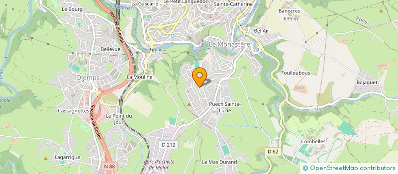 localisation de l'entreprise 951 919 414   LE MONASTERE