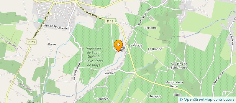 localisation de l'entreprise 951 934 447   SAINT-SAVIN