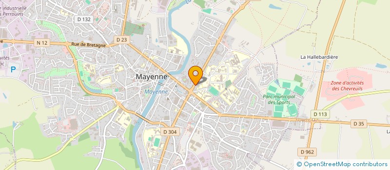 localisation de l'entreprise 951 949 544   MAYENNE