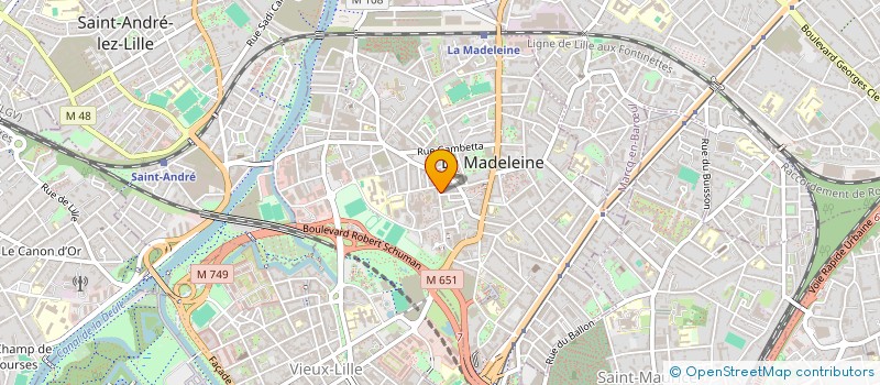 localisation de l'entreprise 951 955 426   LA MADELEINE