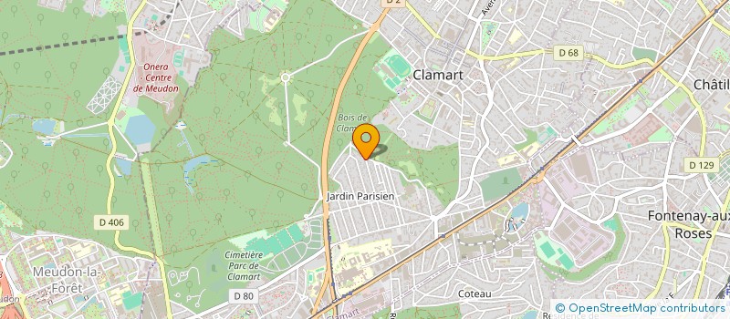localisation de l'entreprise 951 963 321   CLAMART