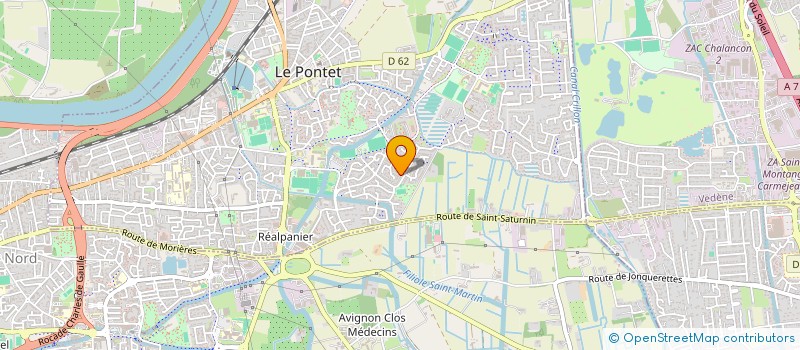 localisation de l'entreprise 951 972 371   ENTRAIGUES-SUR-LA-SORGUE