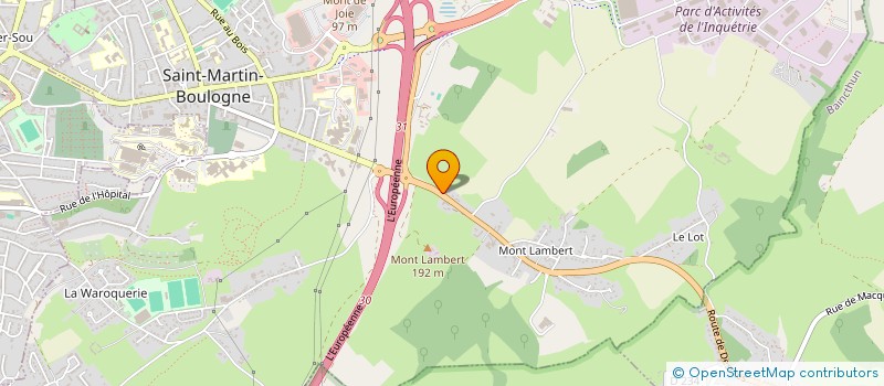 localisation de l'entreprise 951 992 544   SAINT-MARTIN-BOULOGNE