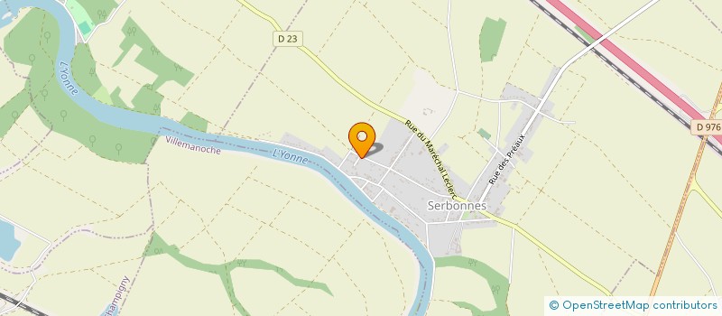 localisation de l'entreprise 952 023 935   SERBONNES