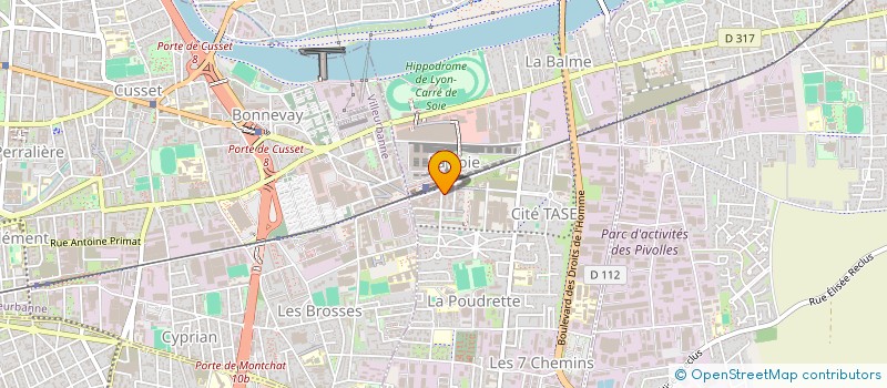 localisation de l'entreprise 952 024 404   VAULX-EN-VELIN