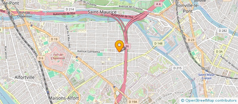 localisation de l'entreprise 952 025 104   MAISONS-ALFORT