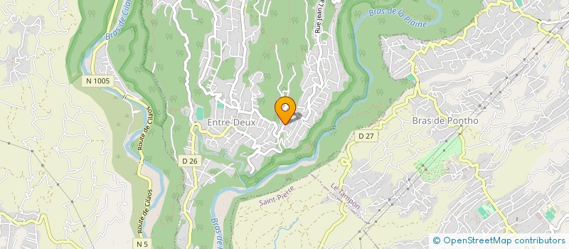 localisation de l'entreprise 952 039 576   ENTRE-DEUX